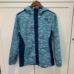 Girls North Face Rain Jacket